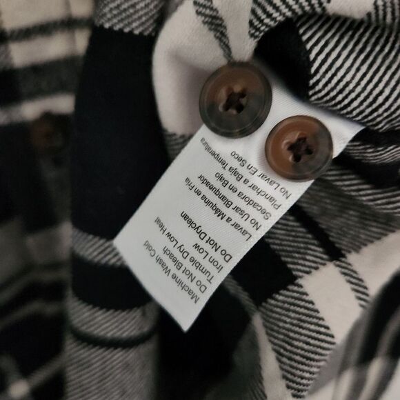 Jachs Heritage Flannel Mens Button Front Flannel Long Sleeve Shirt Size Large - Picture 5 of 8